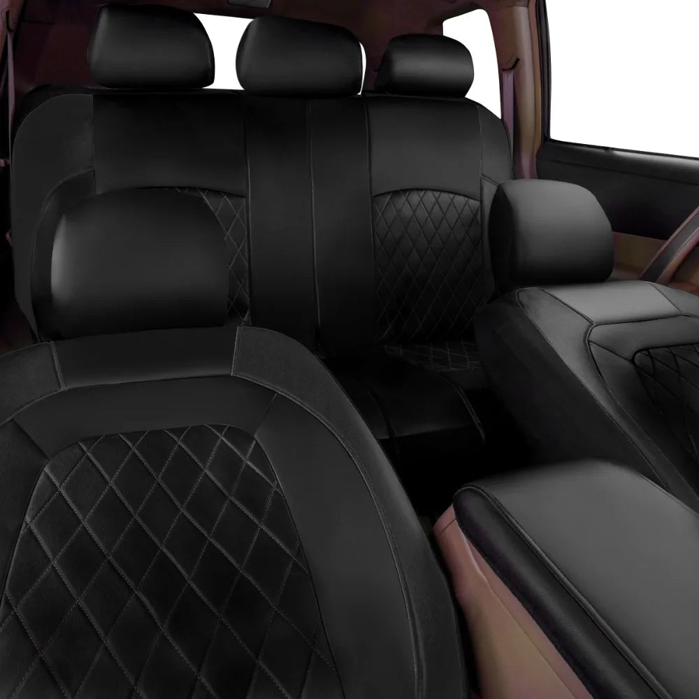 Universal Leather Car Seat Cover Set