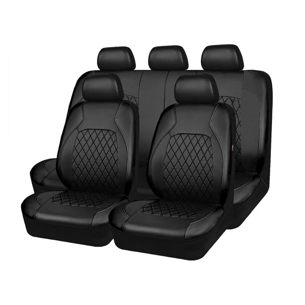 Universal Leather Car Seat Cover Set
