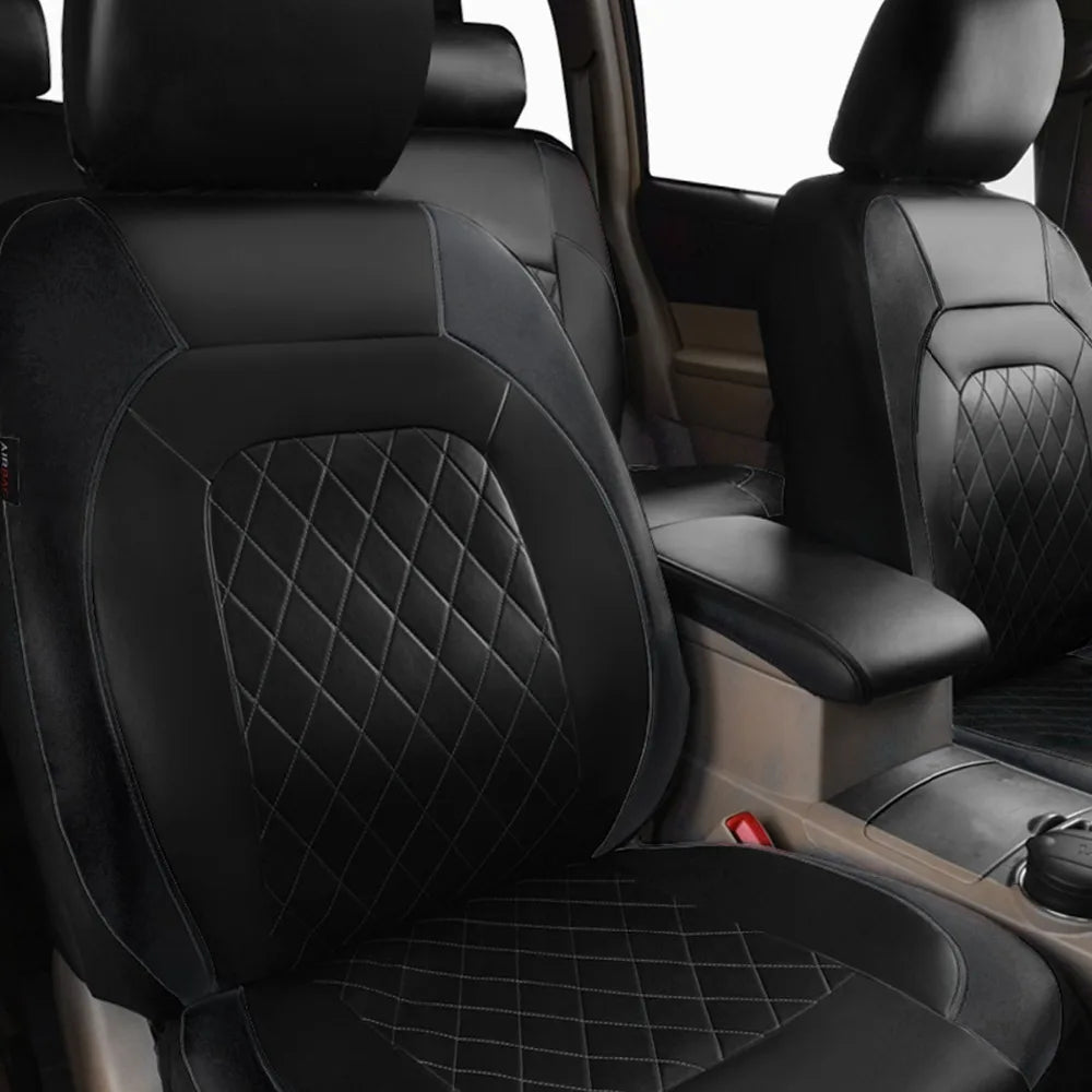 Universal Leather Car Seat Cover Set