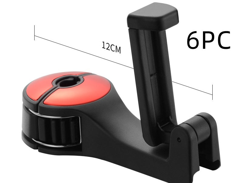 2-in-1 Car Headrest Hook & Phone Holder