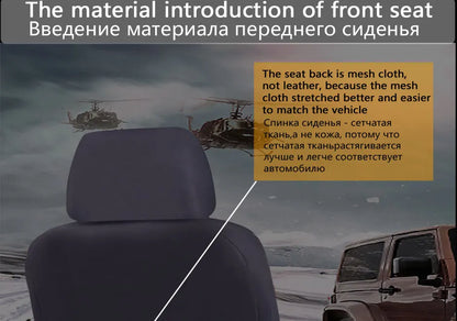 Universal Leather Car Seat Cover Set
